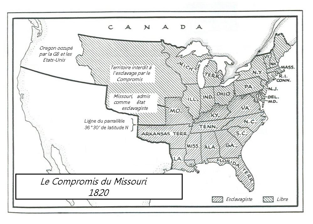 missouri compromise cartoon. The Missouri Compromise 1820.